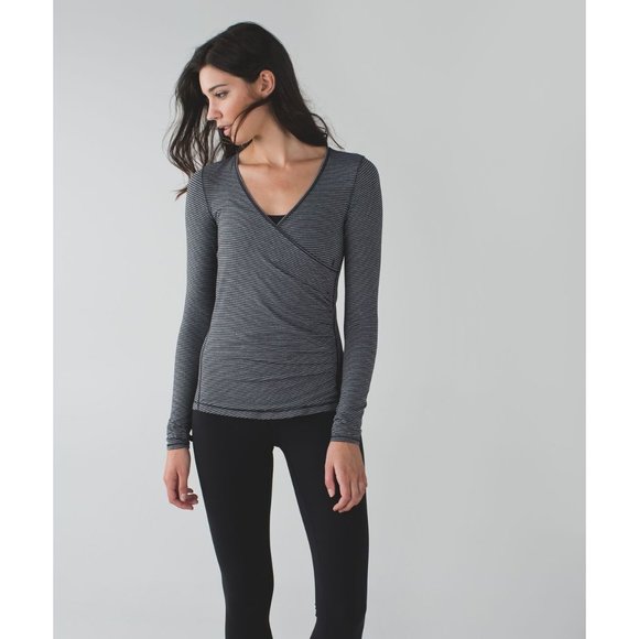 lululemon athletica Tops - LULULEMON | SUNSET SALUTATION LONG SLEEVE TOP